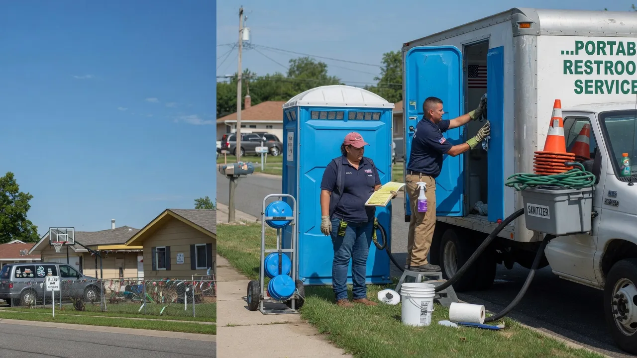Portable Toilet Rental in Marceline, MO near me